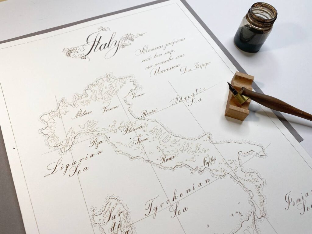 Услуги по каллиграфии для особых моментов